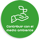 Logo Contribuir con el medio ambiente NIKKEN